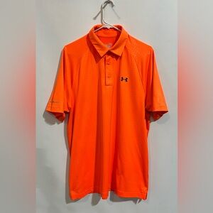 Under Armour Men’s Heat gear Loose Fit Golf Polo Size Large